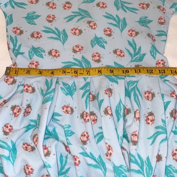 LuLaRoe Woman’s Dress Amelia size S light blue - Picture 6 of 12